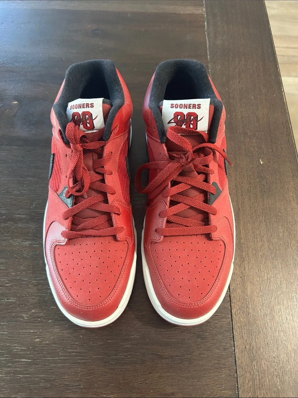 Men's Red Oklahoma Sooners Jordan Stadium90 - Team Issued